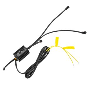 Chevrolet Corvette C7 Headlight Halo Ring Emitter Set - ORACLE Lighting - Dynamic ColorSHIFT with Switchback Turn Signals - `14-`19